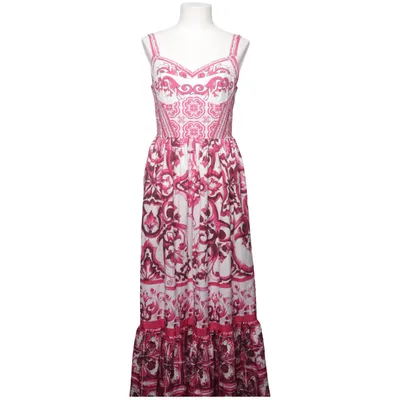 Robe longue (Rose, Blanc) de X&Z Polyester