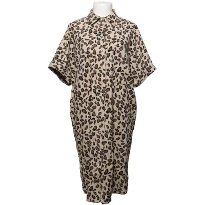 Shirt dress (Beige, Brown, Black) from Prepair Polyester
