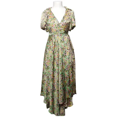 Omlottklänning (Grön, Gul, Rosa) från Topshop Petite Polyester