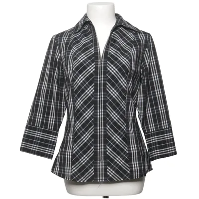 Shirt (Black, White) from Sara Louise Cotton, Elastane, Polyester