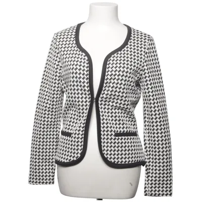 Cardigan (Black, White) from Lonkel Acrylic, Elastane, Polyamide, Polyester