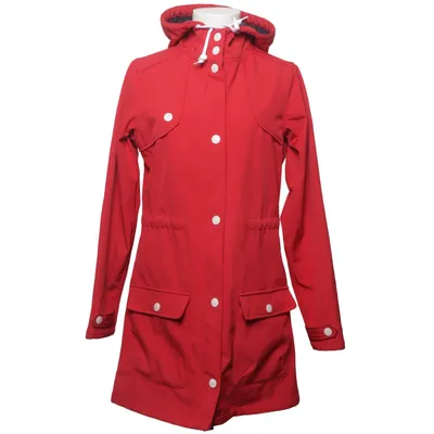 Coat (Red) from Denbe Polyester, Polyurethane