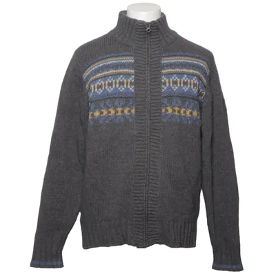 Cardigan (Grijs, Blauw, Geel) van Signal Polyamide, Wol