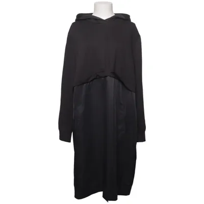 Robe à capuche (Noir) de Heine Coton, Élasthane, Polyester