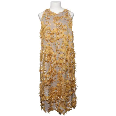 Kjole (Gul, Grå) fra Odeeh Bomuld, Polyester, Viscose