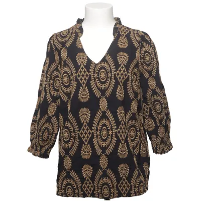 Blus (Svart, Flerfärgad) från Culture Bomull