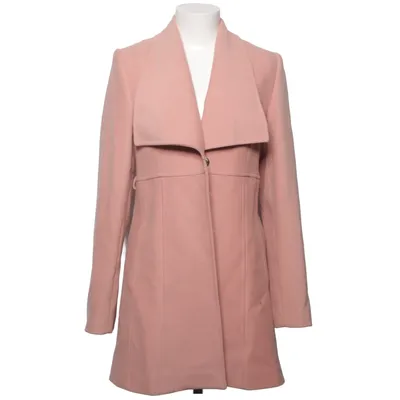 Coat (Pink) from Mees Elastane, Polyester, Viscose