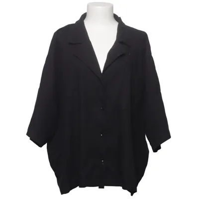 Korte mouwen shirt (Zwart) van Noisy May Linnen, Polyester