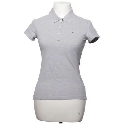 Poloshirt (Grijs) van Tommy Hilfiger Katoen, Elastaan