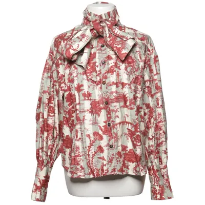 Bluse (Rot, Beige) von MarAvic Baumwolle