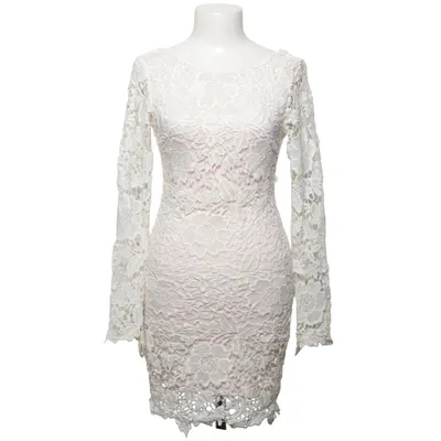 Dress (White, Pink) from Club L Polyester