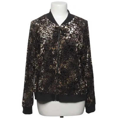 Bomberjack (Zwart, Goud) van Z.Biz Elastaan, Polyamide, Polyester, Viscose