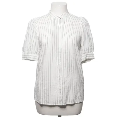 Short sleeve shirt (White, Black) from Caroll Polyester, Viscose