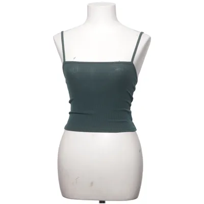 Crop top (Groen) van PrettyLittleThing Elastaan, Polyester