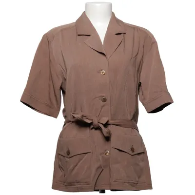 Blouse (Marron) de Jennifer Collection Polyester, Viscose