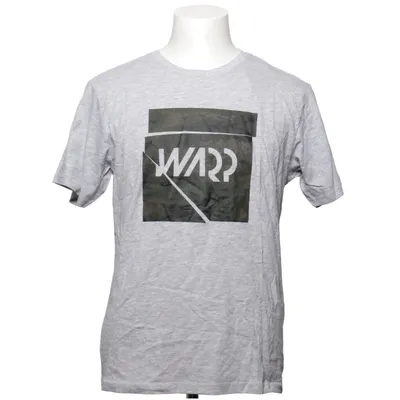 T-shirt (Grau) von Warp Baumwolle, Viskose