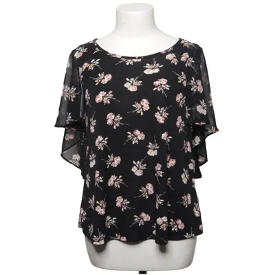 Top (Black, Multicolored) from Topshop Petite Elastane, Polyester