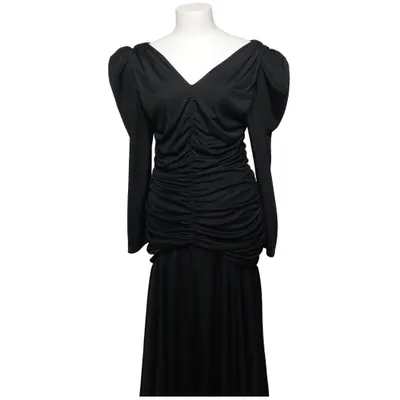 Långklänning (Svart) från Fogh Hjuler Polyester