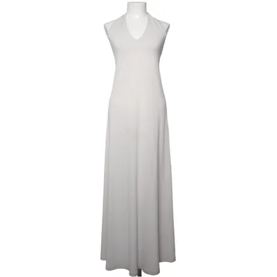 Halterneck-kjole (Beige) fra Weekday Elastan, Polyester