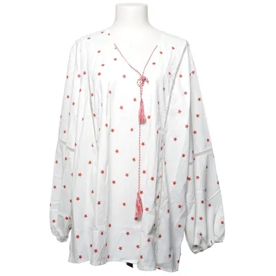 Blus (Vit, Röd) från EMU Polyester