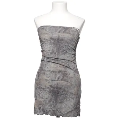 Klänning (Grå, Flerfärgad) från Urban Outfitters Elastan, Polyester