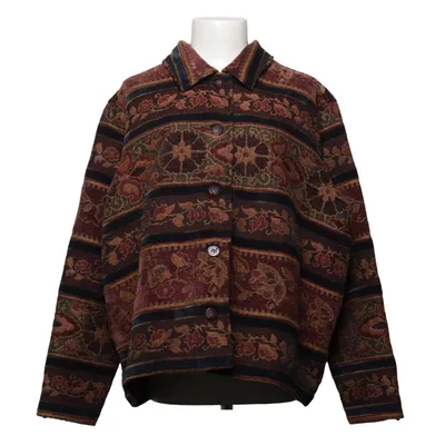 Veste (Rouge, Marron, Multicolore) de Coldwater Creek Polyamide, Polyester, Viscose