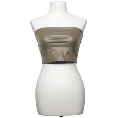 Tube top (Bruin) van Noisy May Elastaan, Polyester