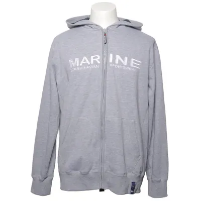 Sweat à capuche (Gris) de Marine Scandinavian Sportswear Coton, Polyester