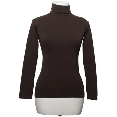 Rollkragenpullover (Braun) von MaxMara Elasthan, Polyamid