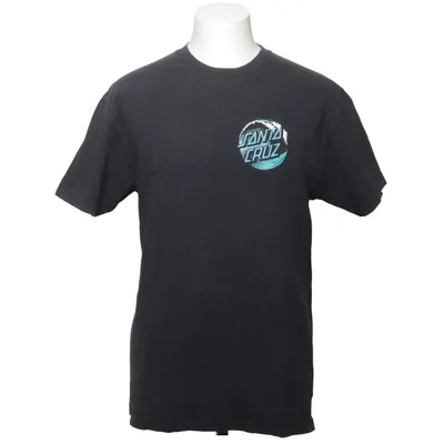 T-shirt (Zwart, Blauw) van Santa Cruz Katoen