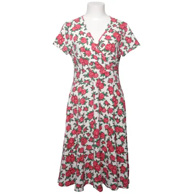 Dress (White, Red, Green) from Blutsgeschwister Cotton, Elastane