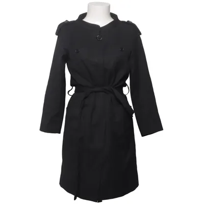 Trenchcoat (Zwart) van Hoss Intropia