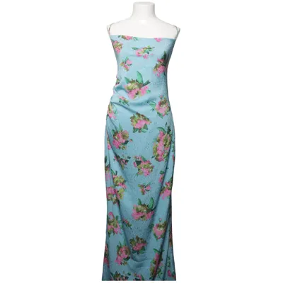 Långklänning (Blå, Rosa, Grön) från Adoore Elastan, Polyester
