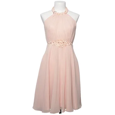 Halterneck-kjole (Pink) fra Luxuar Limited Polyester