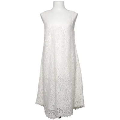 Jurk (Wit) van Tina Wodstrup Katoen, Polyamide, Polyester, Viscose
