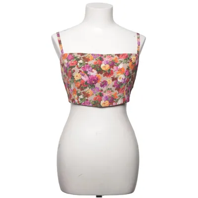 Crop top (Flerfärgad) från Nathalie Schuterman Polyester, Silke