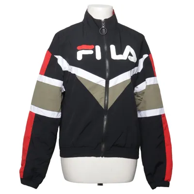 Bomberjakke (Sort, Flerfarvet) fra Fila Polyamid, Polyester