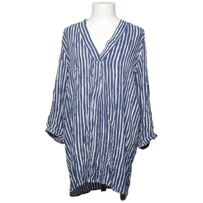 Blouse (Blauw, Wit) van The Shirt Factory Viscose