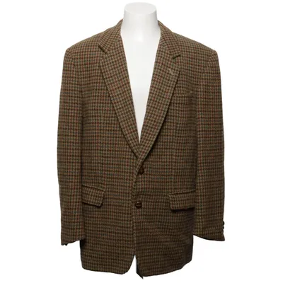 Blazer (Beige, Meerkleurig) van Harris Tweed Wol