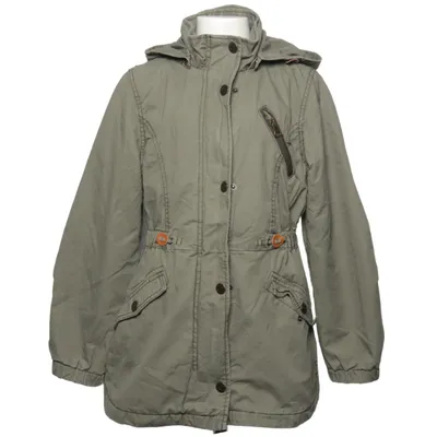 Parka (Green) from Out Wear by Lindex Cotton, Polyester