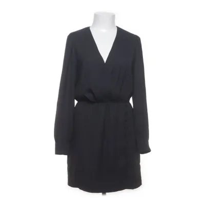 Robe portefeuille (Noir) de Sézane Élasthane, Polyester, Viscose