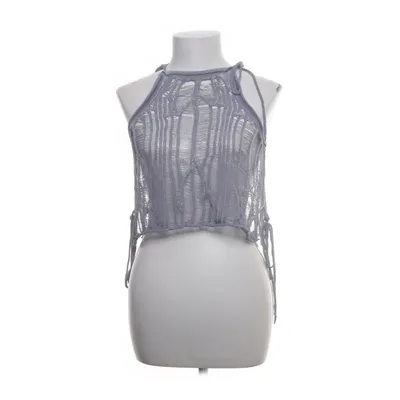 Tanktop (Grijs) van H&M Studio Katoen, Linnen, Viscose