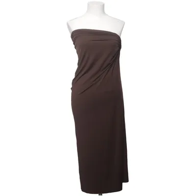 Maxi dress (Brown) from Cider Elastane, Polyester