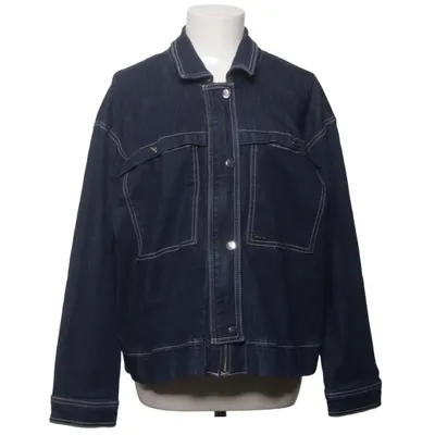 Jeansjacka (Blå) från Canda Premium Bomull, Elastan, Polyester