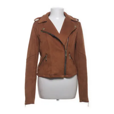 Biker jacket (Brown) from JouJou Elastane, Polyester, Leather