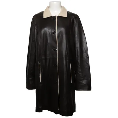 Veste longue en cuir (Johanna) de Bernardo Cuir