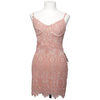 Cocktailjurk (Oranje) van Express Katoen, Polyamide, Polyester, Viscose