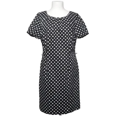 Kleid (Schwarz, Weiß) von Cool Code Baumwolle, Elasthan, Polyester