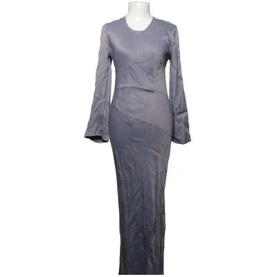 Långklänning (Grå) från Même Road Polyester, Viskos