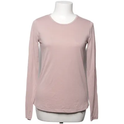 Long sleeve T-shirt (Pink) from 4Yoga Polyester, Viscose